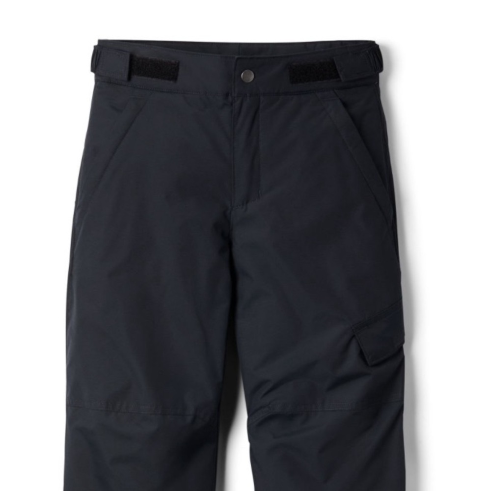 NWT Columbia boys/girls snow-ski pants, black youth medium